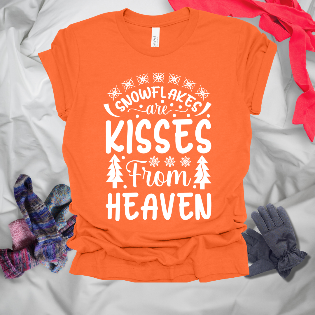 Snowflakes Are Kisses From Heaven T-Shirt