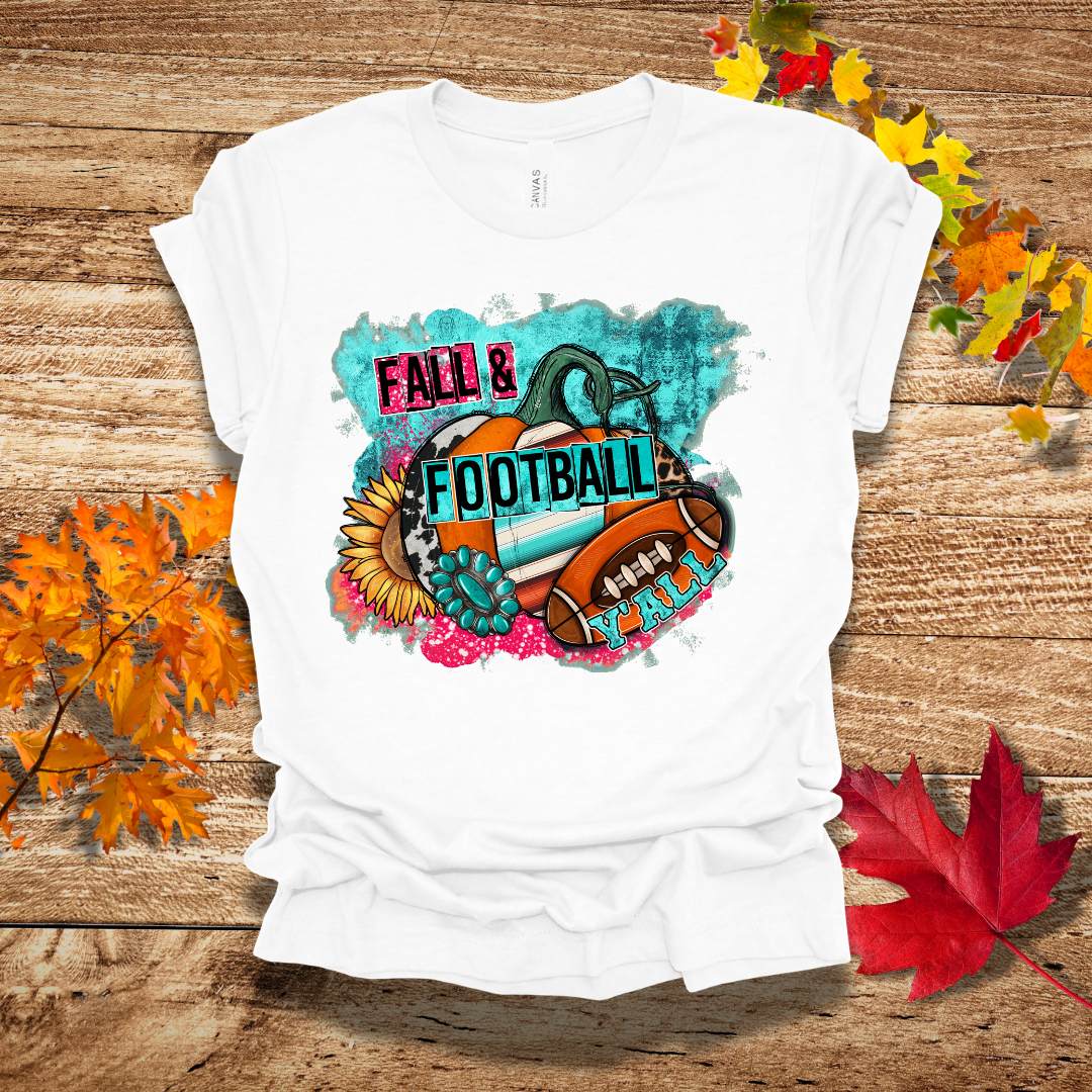 Fall and Football T-Shirt