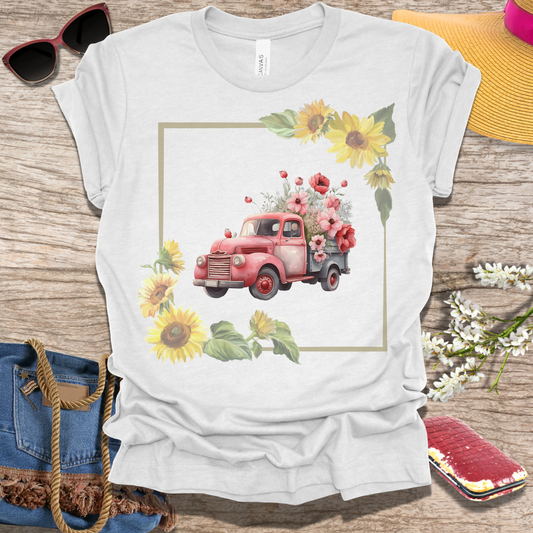 Spring Red Truck T-Shirt