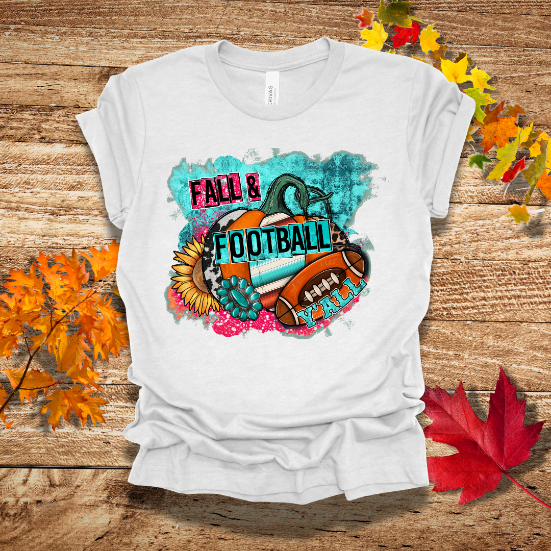 Fall and Football T-Shirt