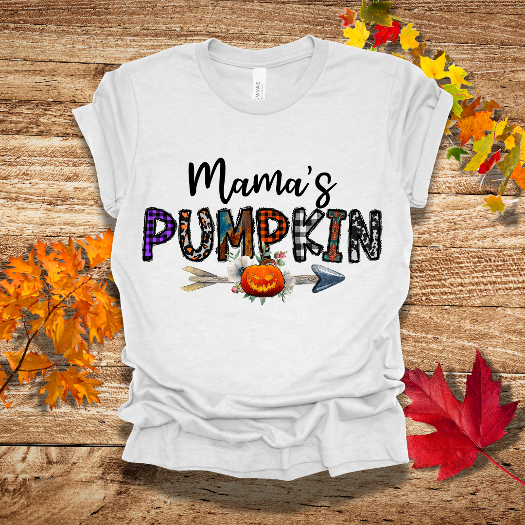 Mama's Pumpkin Fall T-Shirt