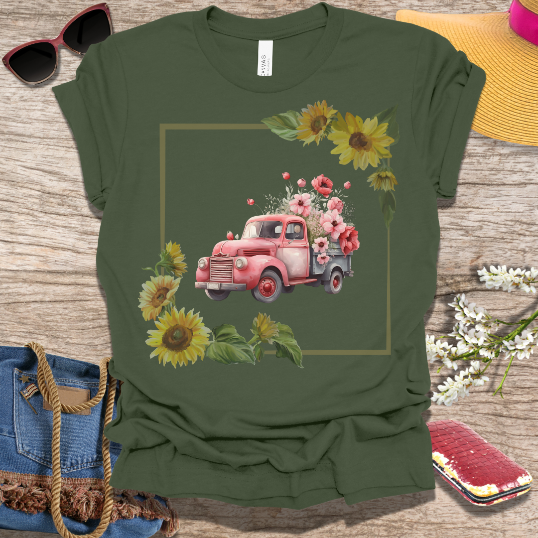 Spring Red Truck T-Shirt