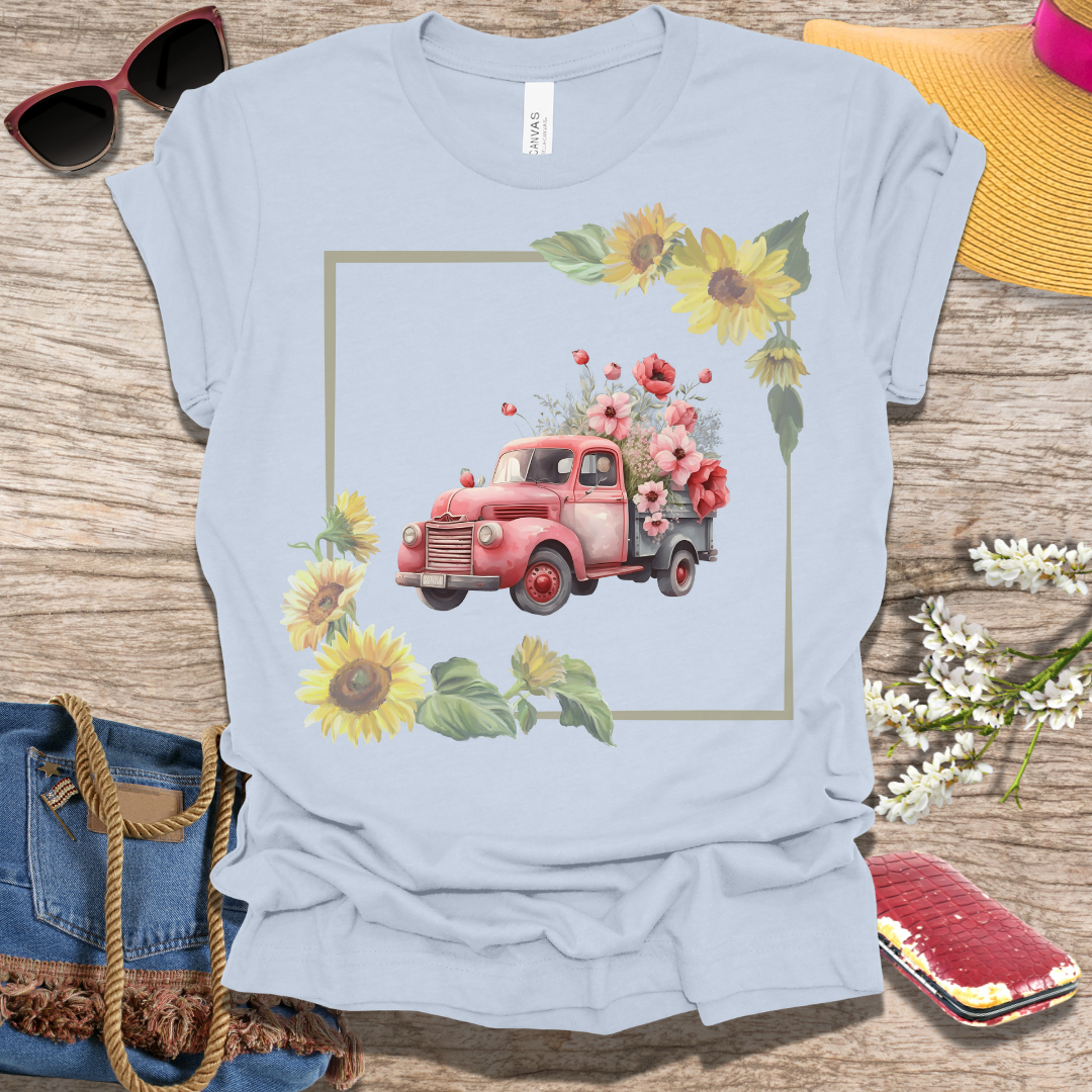 Spring Red Truck T-Shirt