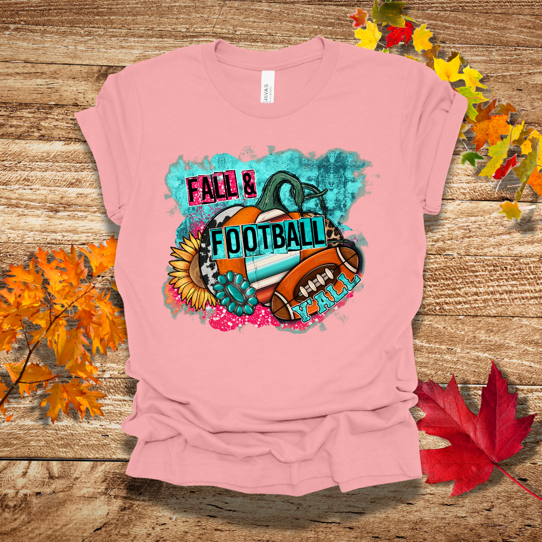 Fall and Football T-Shirt