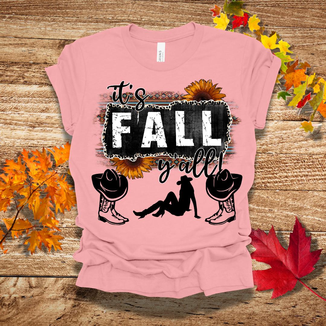 Fall Y'all Cowgirl T-Shirt