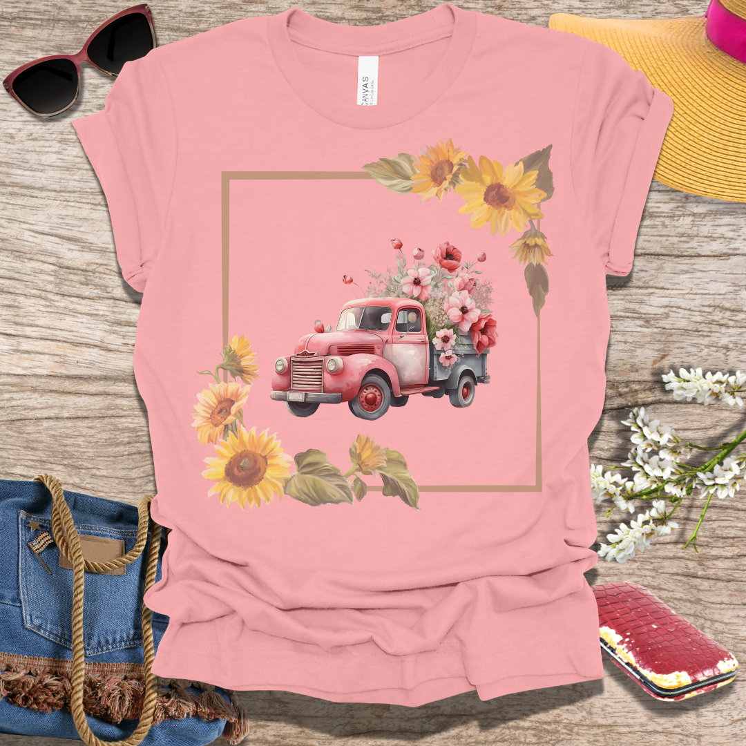 Spring Red Truck T-Shirt