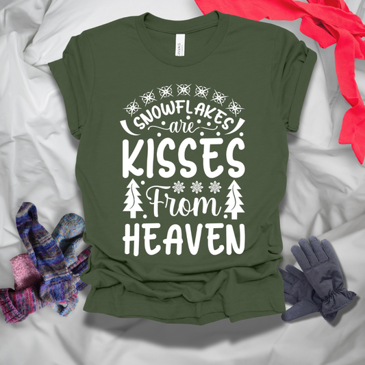 Snowflakes Are Kisses From Heaven T-Shirt