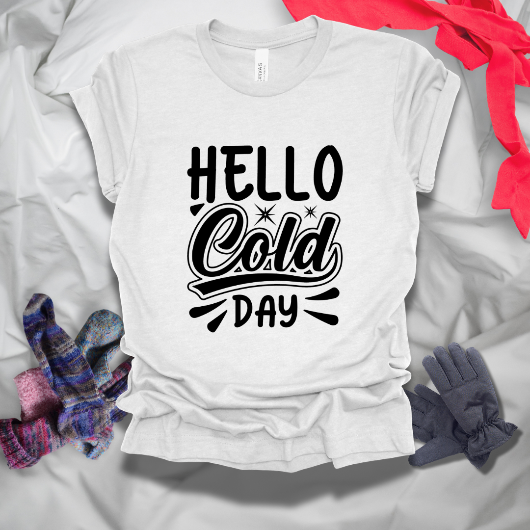 Hello Cold Day Winter T-Shirt