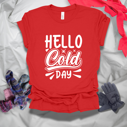 Hello Cold Day Winter T-Shirt