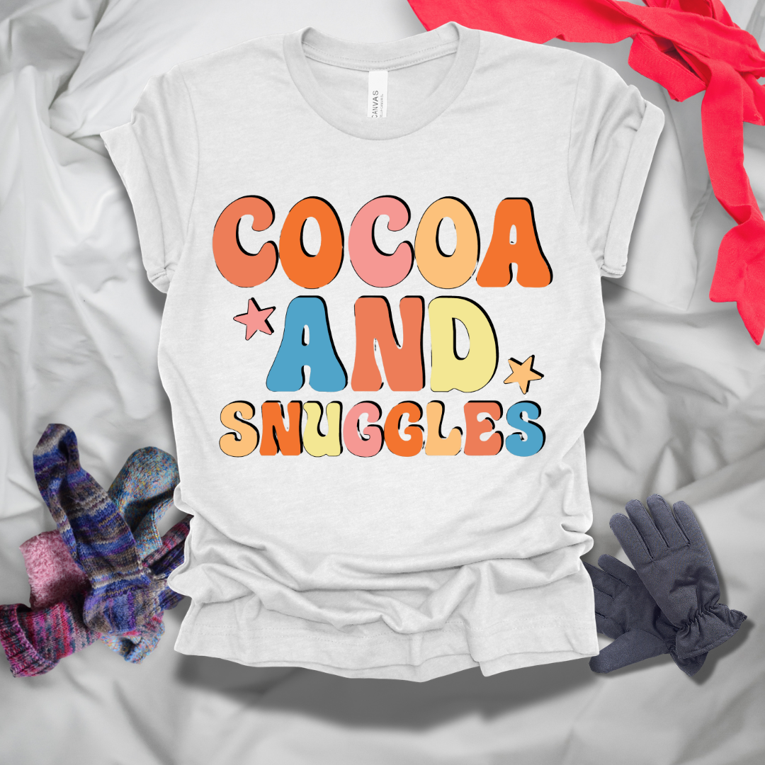 Cocoa And Snuggles Winter T-Shirt