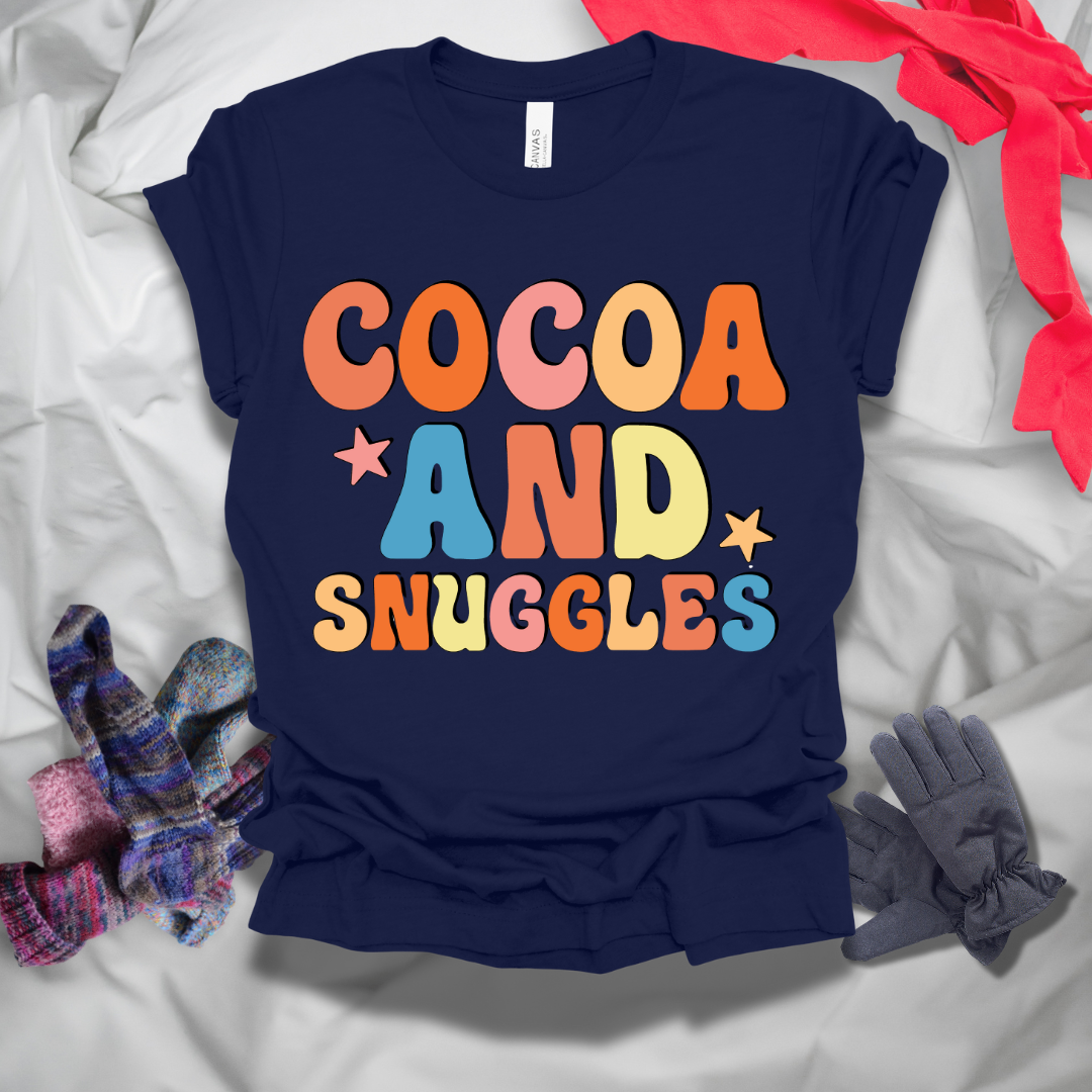 Cocoa And Snuggles Winter T-Shirt