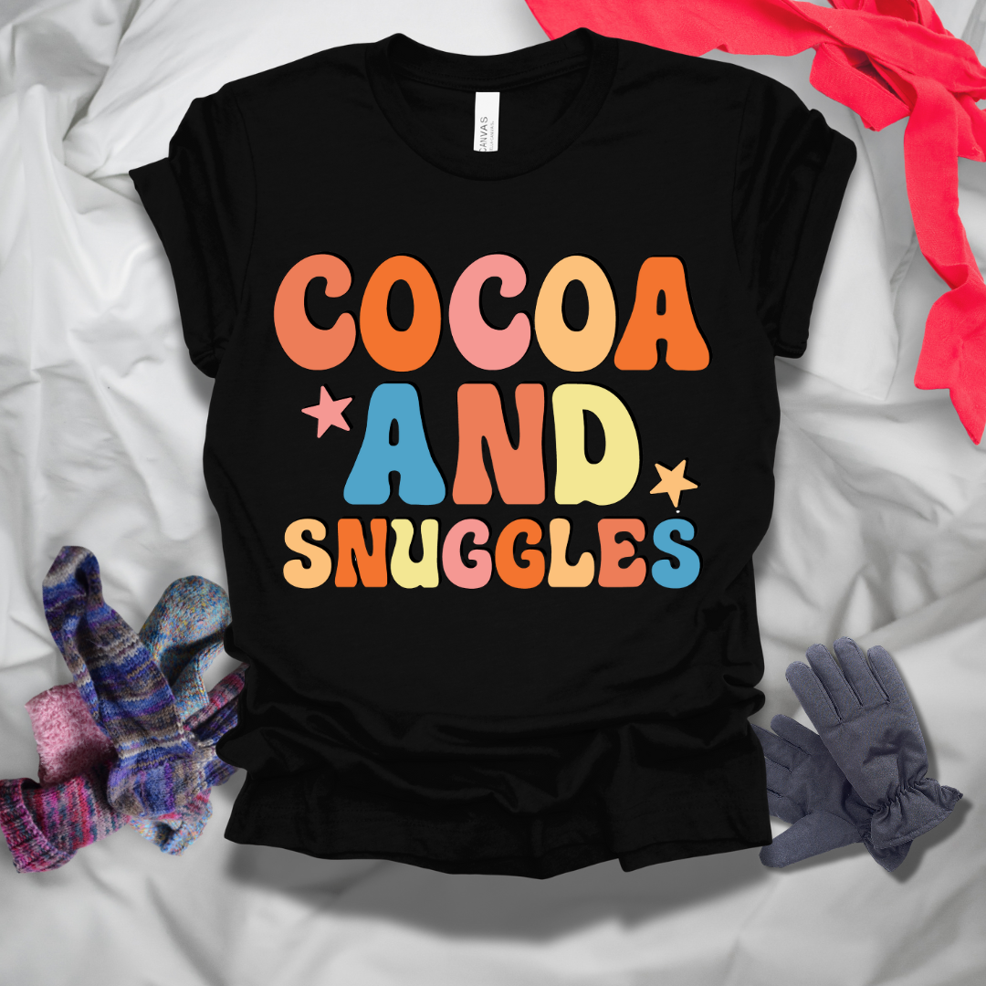 Cocoa And Snuggles Winter T-Shirt