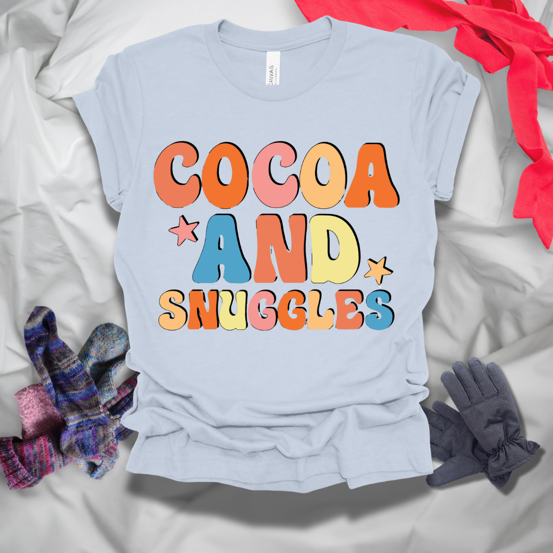 Cocoa And Snuggles Winter T-Shirt