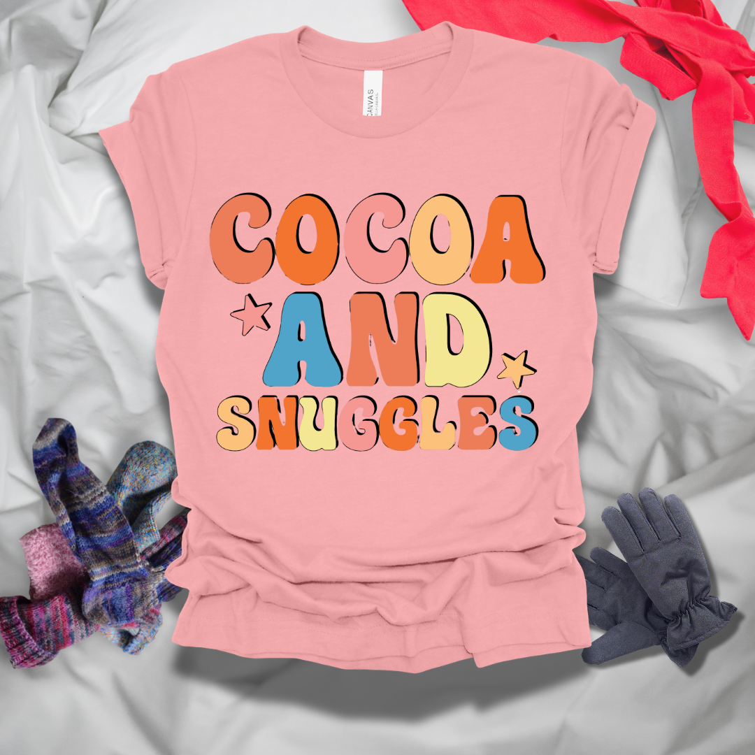 Cocoa And Snuggles Winter T-Shirt