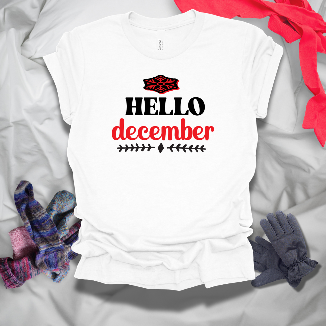 Hello December Winter T-Shirt