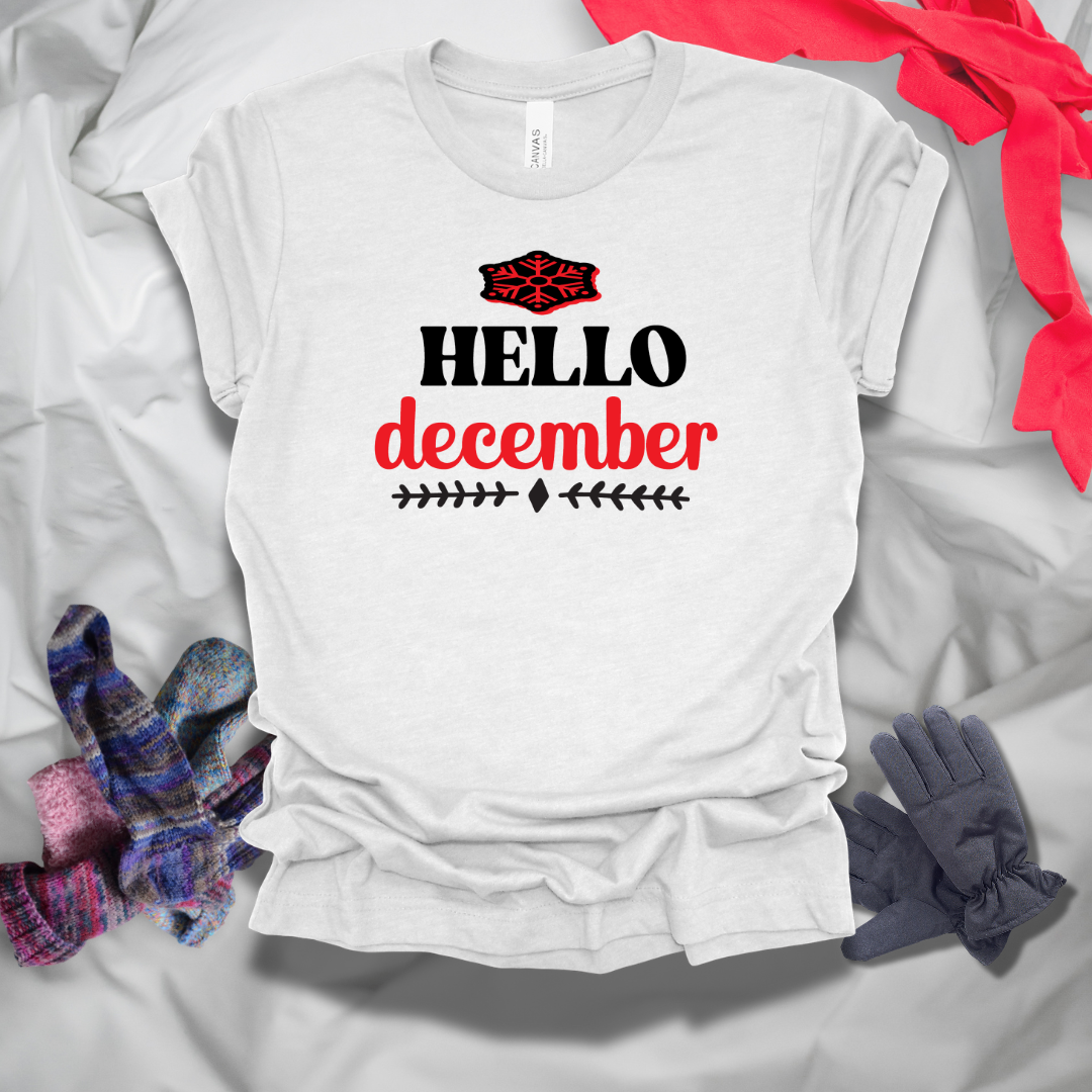 Hello December Winter T-Shirt