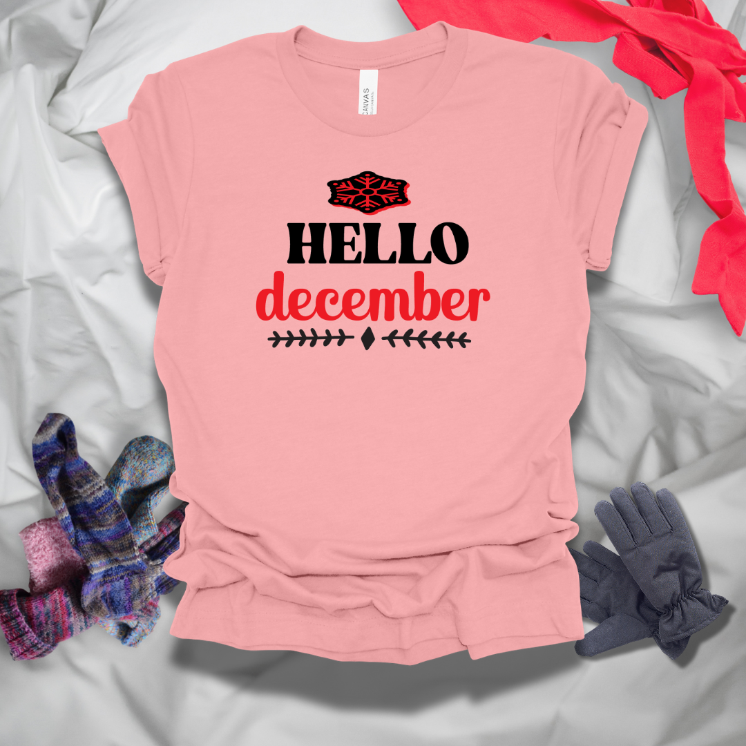 Hello December Winter T-Shirt