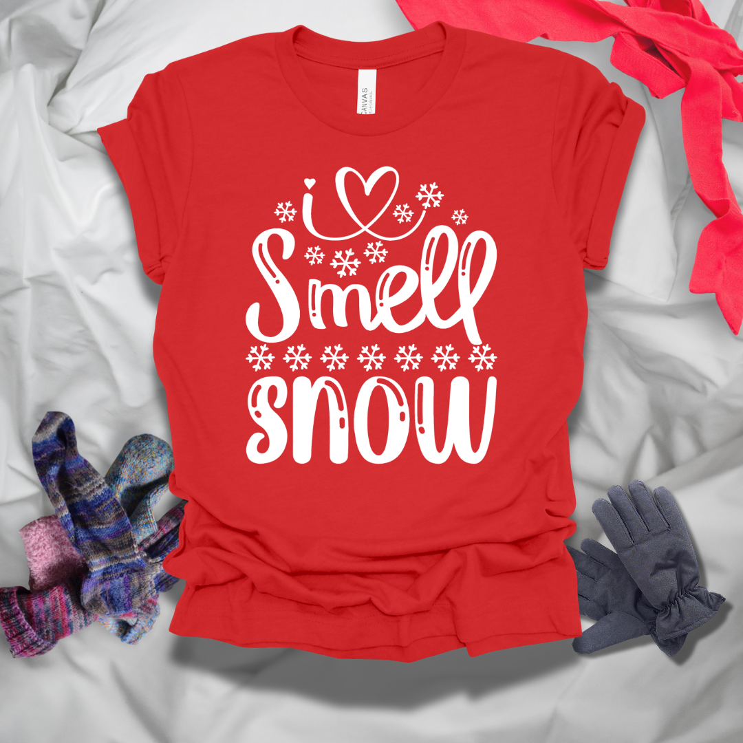 I Smell Snow Winter T-Shirt