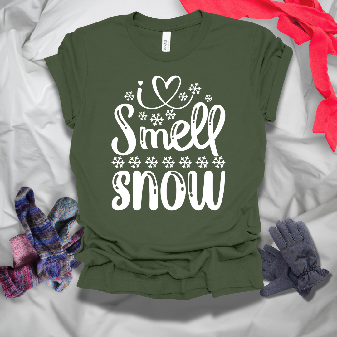 I Smell Snow Winter T-Shirt