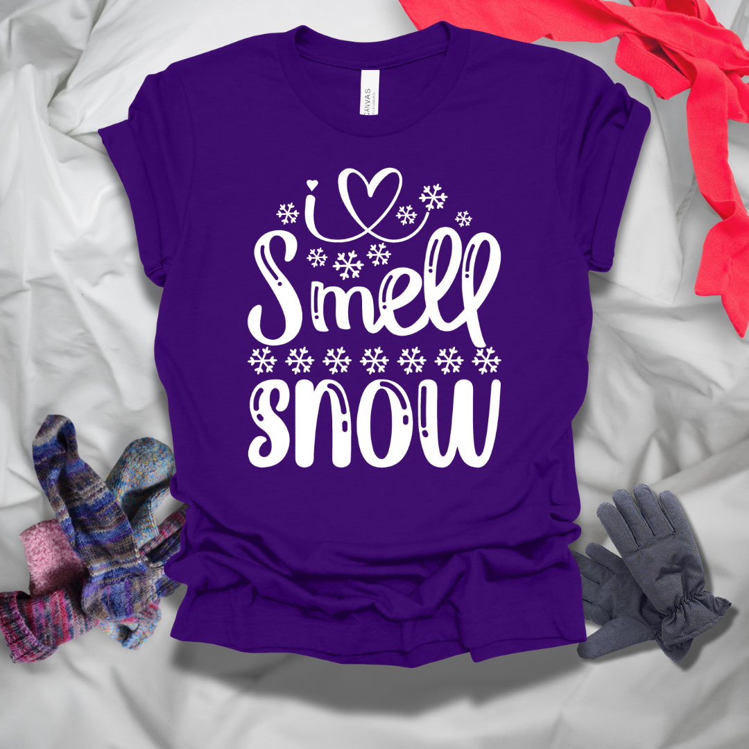 I Smell Snow Winter T-Shirt