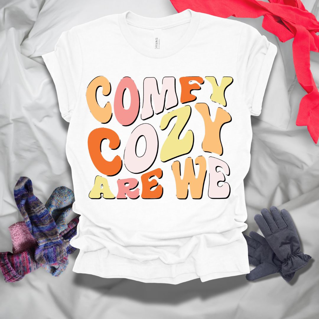 Comfy Cozy Are We Winter T-Shirt