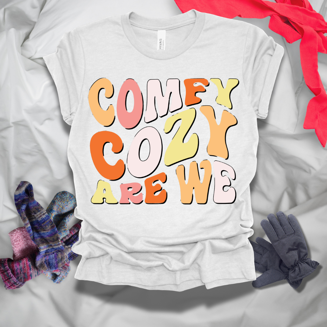 Comfy Cozy Are We Winter T-Shirt