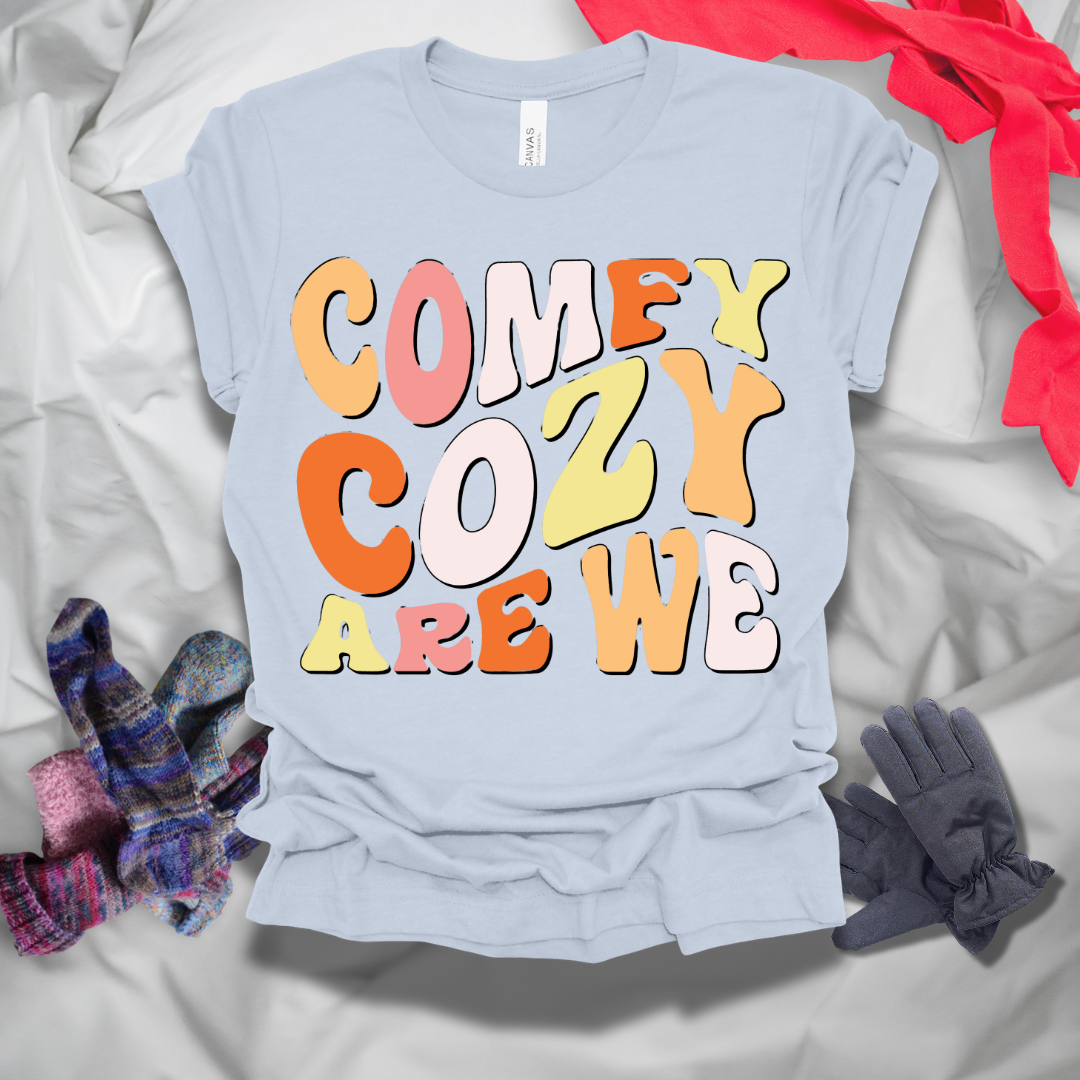 Comfy Cozy Are We Winter T-Shirt