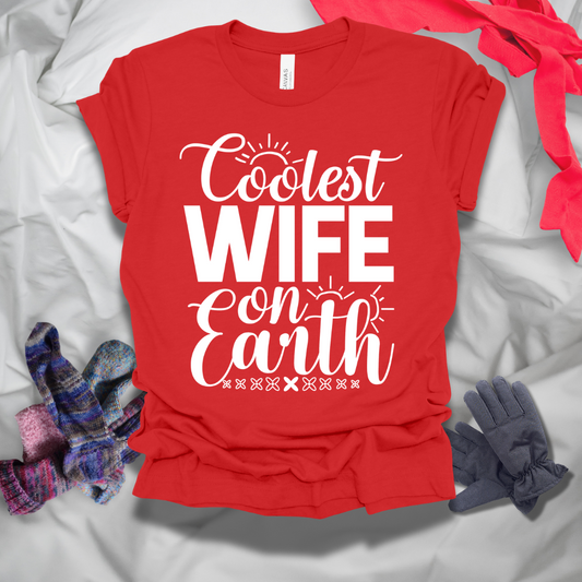 Coolest Wife On Earth Winter T-Shirt