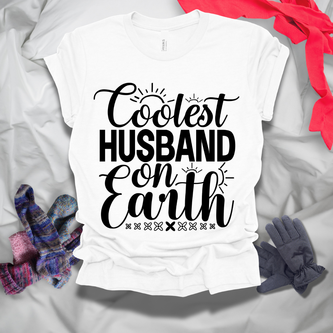 Coolest Husband On Earth Winter T-Shirt