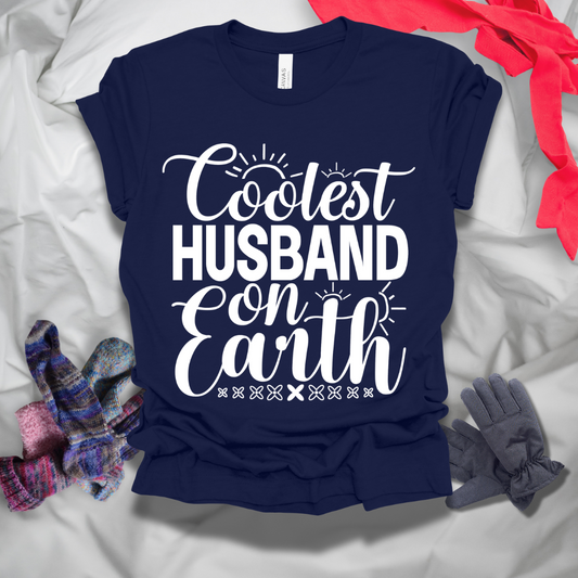 Coolest Husband On Earth Winter T-Shirt