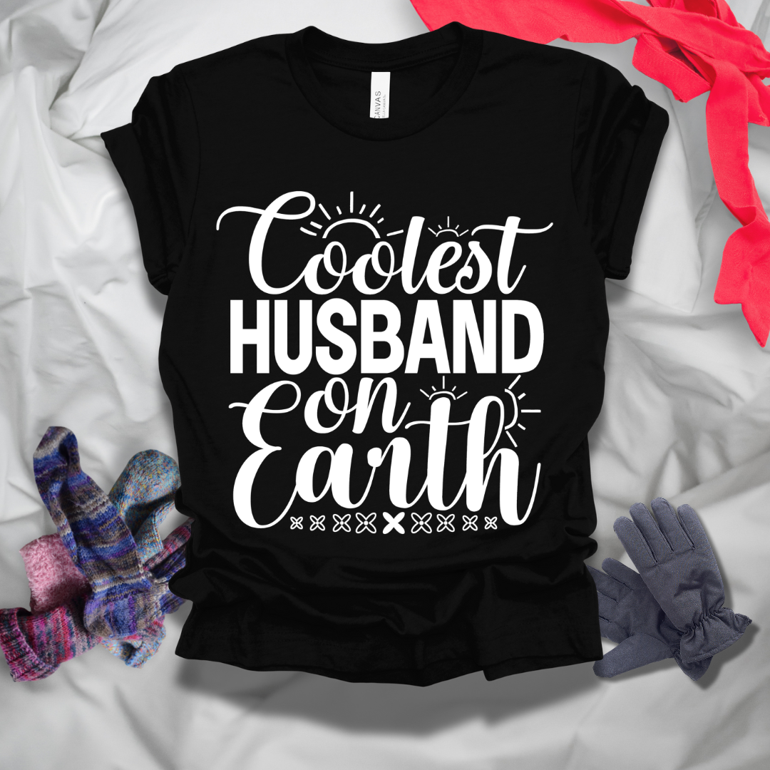 Coolest Husband On Earth Winter T-Shirt