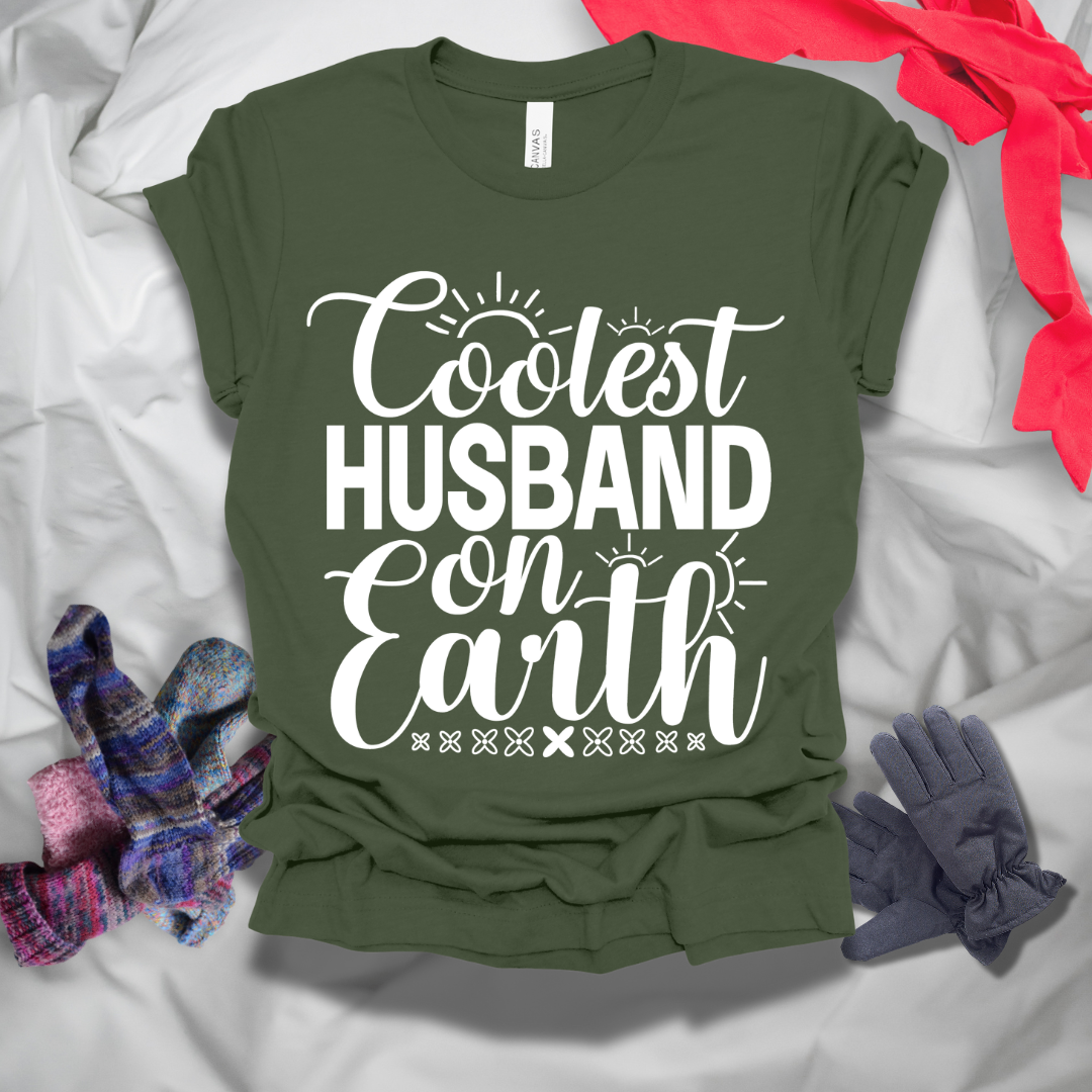 Coolest Husband On Earth Winter T-Shirt