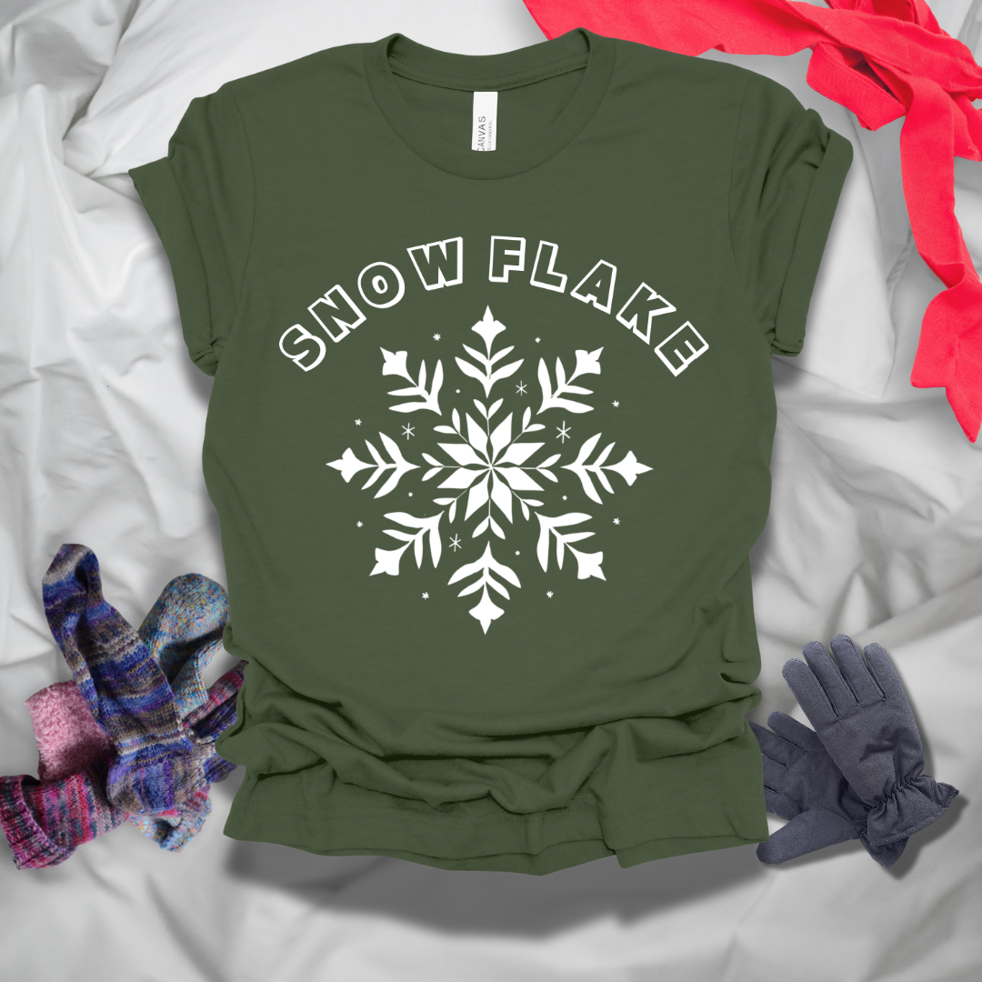 Snow Flake Winter T-Shirt