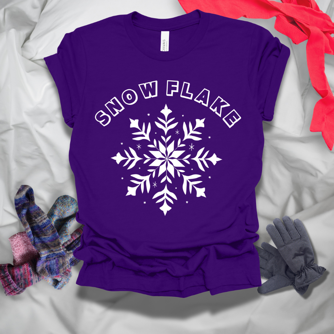 Snow Flake Winter T-Shirt