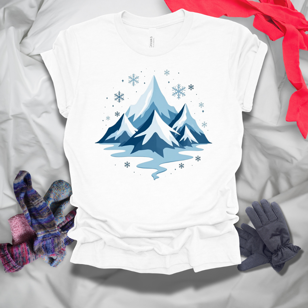 Snowy Mountain Winter T-Shirt