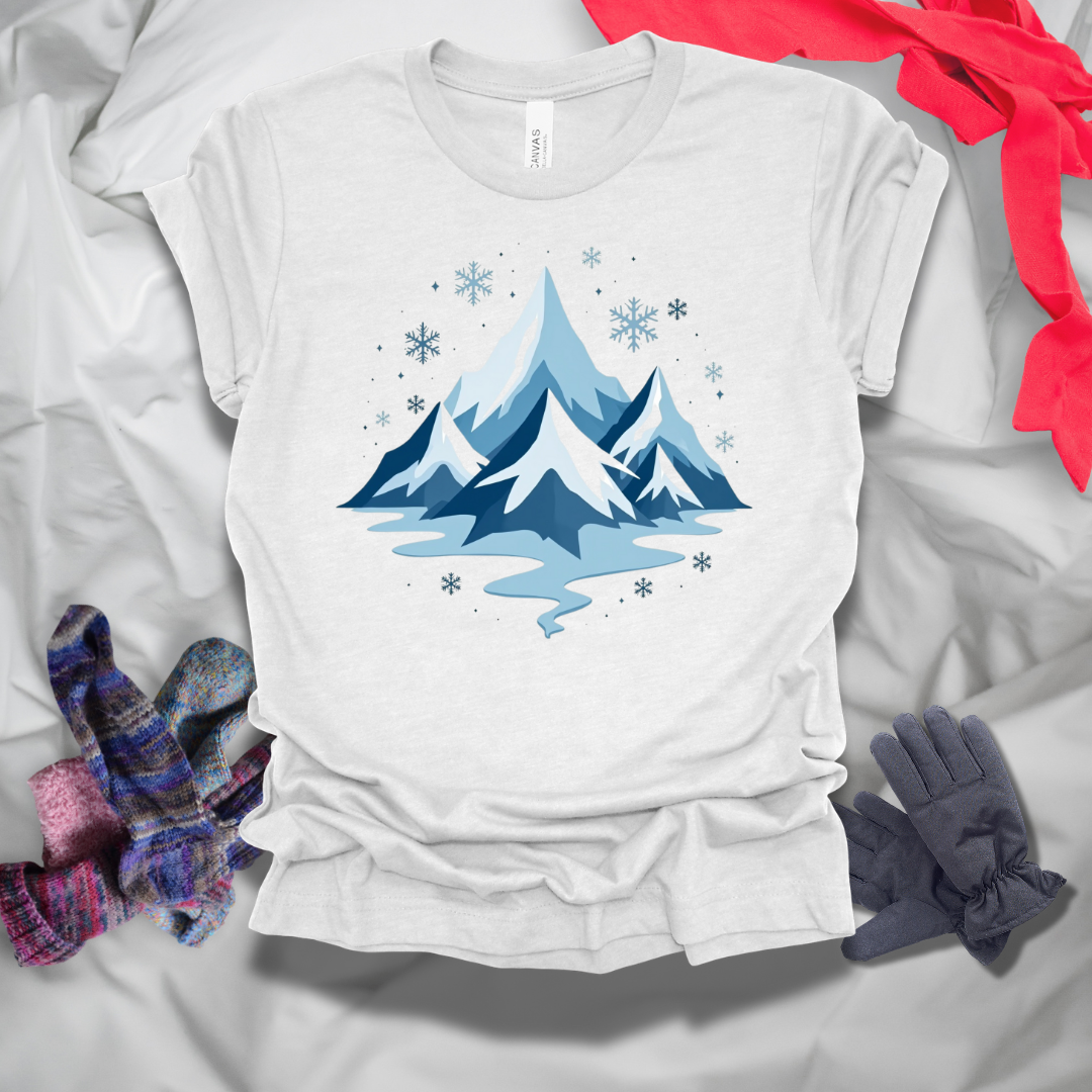 Snowy Mountain Winter T-Shirt