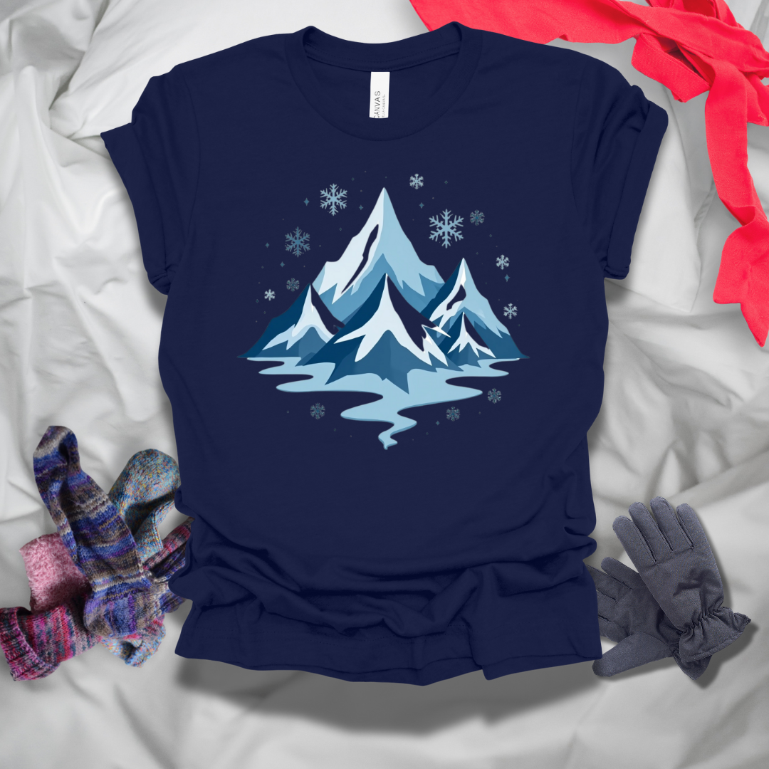 Snowy Mountain Winter T-Shirt