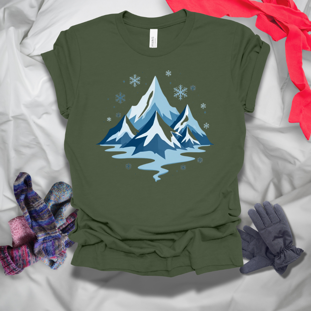 Snowy Mountain Winter T-Shirt