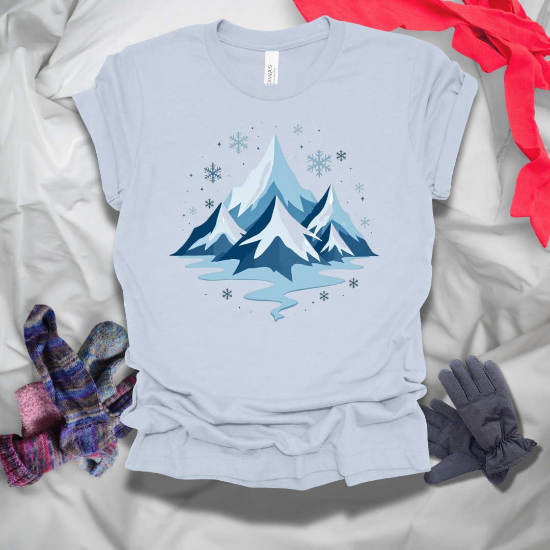 Snowy Mountain Winter T-Shirt