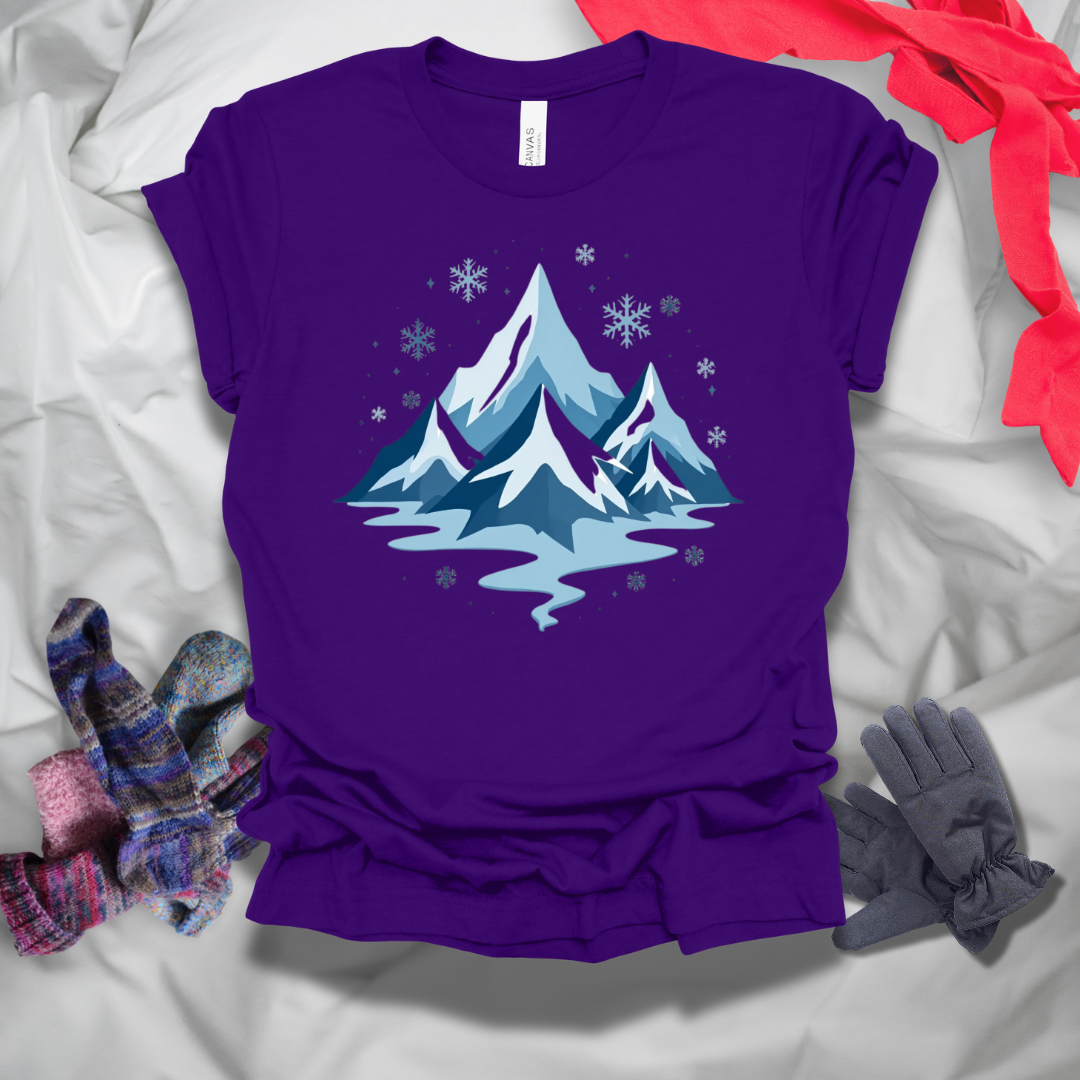 Snowy Mountain Winter T-Shirt