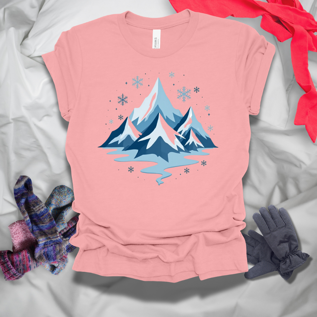 Snowy Mountain Winter T-Shirt