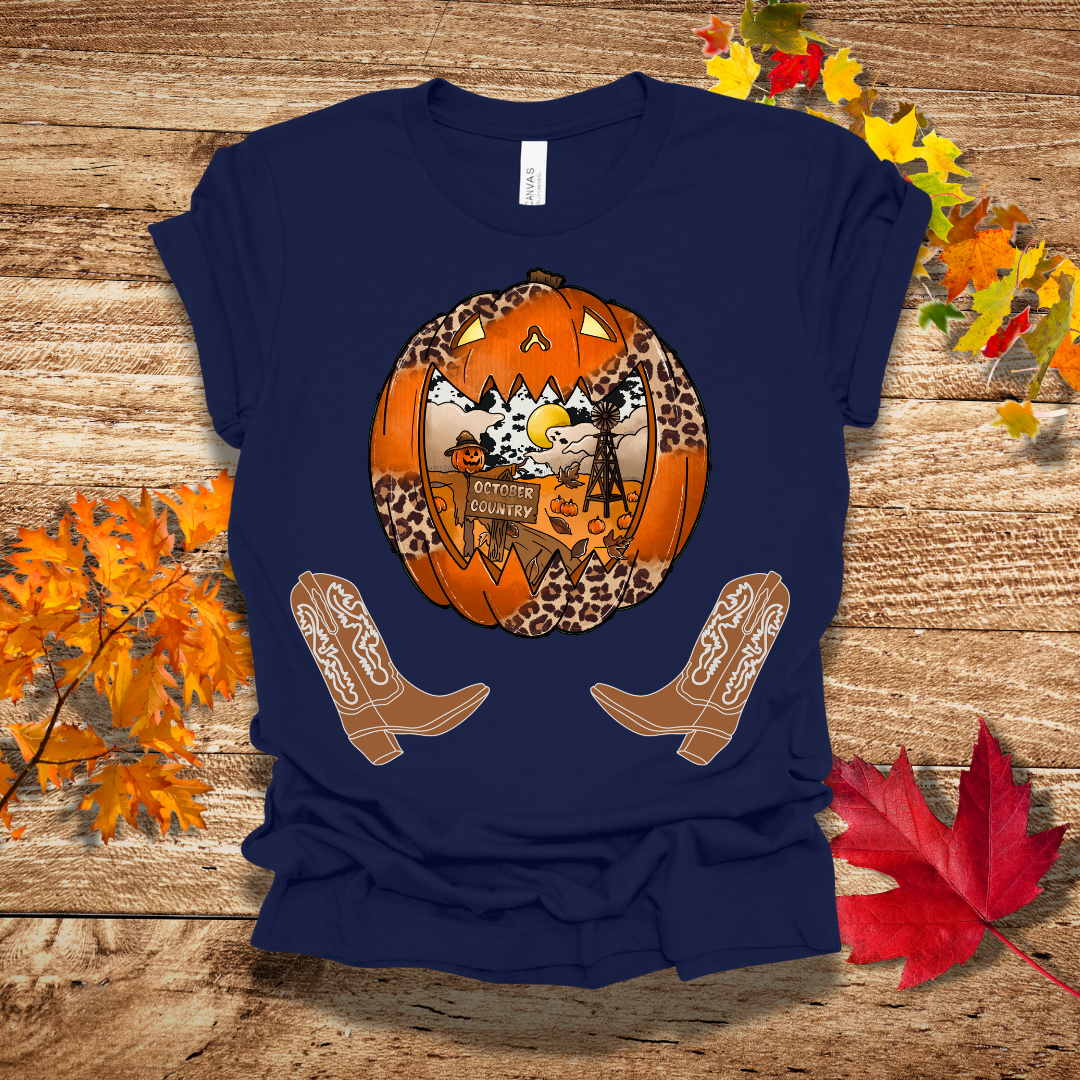 Oct Country Fall T-Shirt