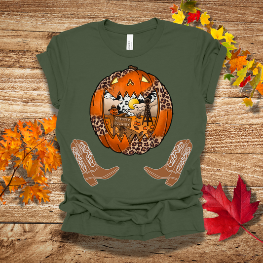 Oct Country Fall T-Shirt