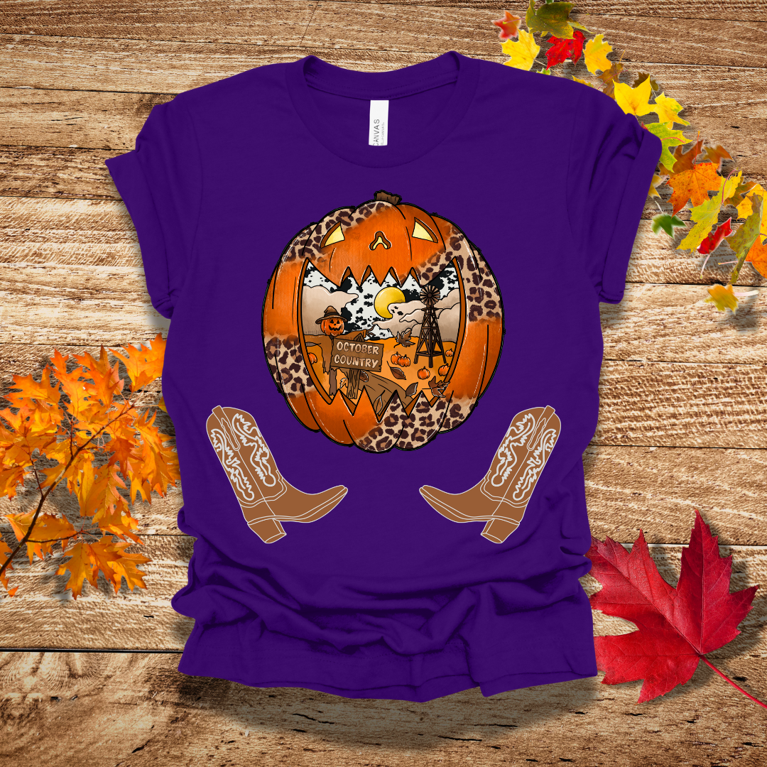 Oct Country Fall T-Shirt