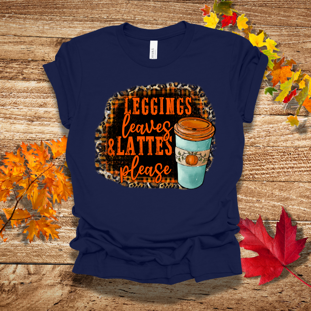 Fall Leggings and Lattes T-Shirt