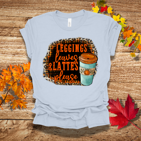 Fall Leggings and Lattes T-Shirt