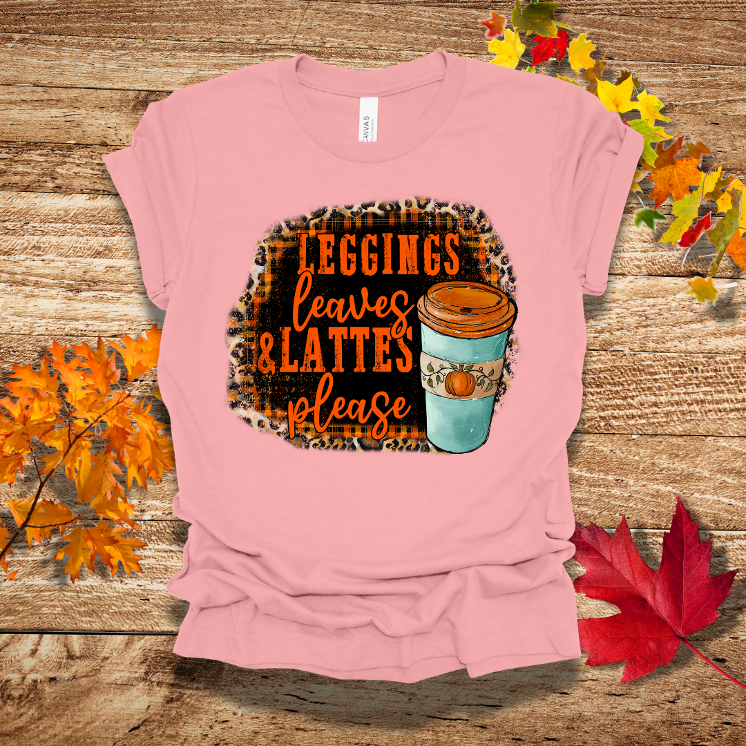 Fall Leggings and Lattes T-Shirt