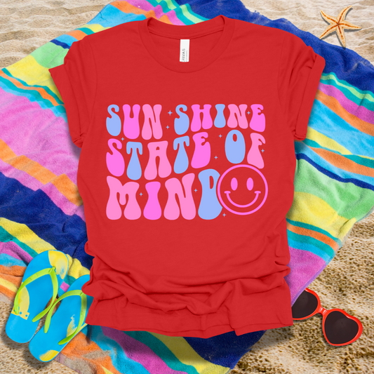 Summer Sunshine State Of Mind T-Shirt