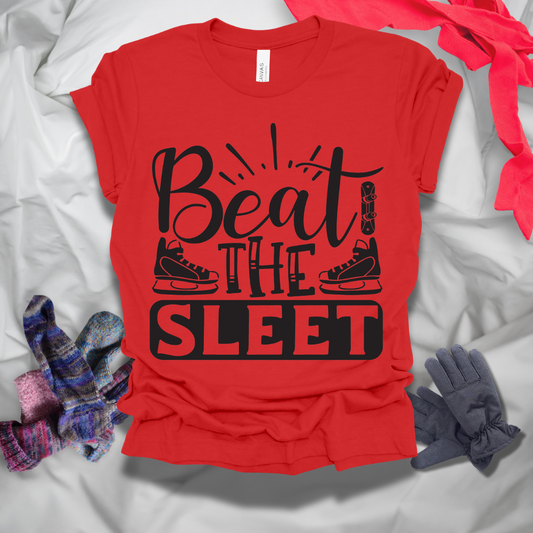 Beat The Sleet Winter T-Shirt